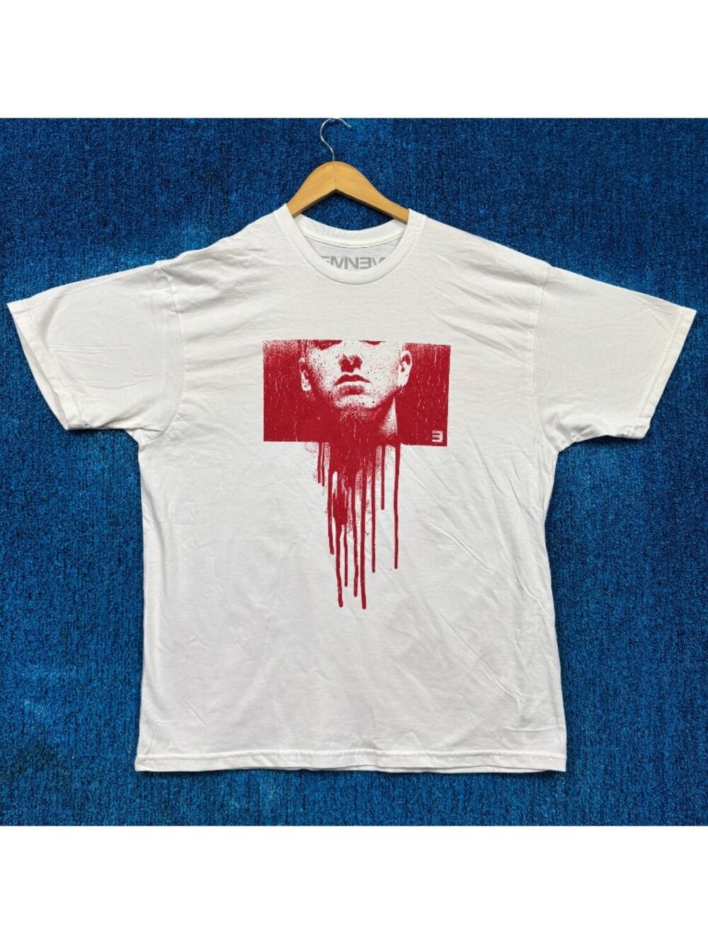 Eminem Detroit Massacre Rap White T-Shirt Size Extra Large